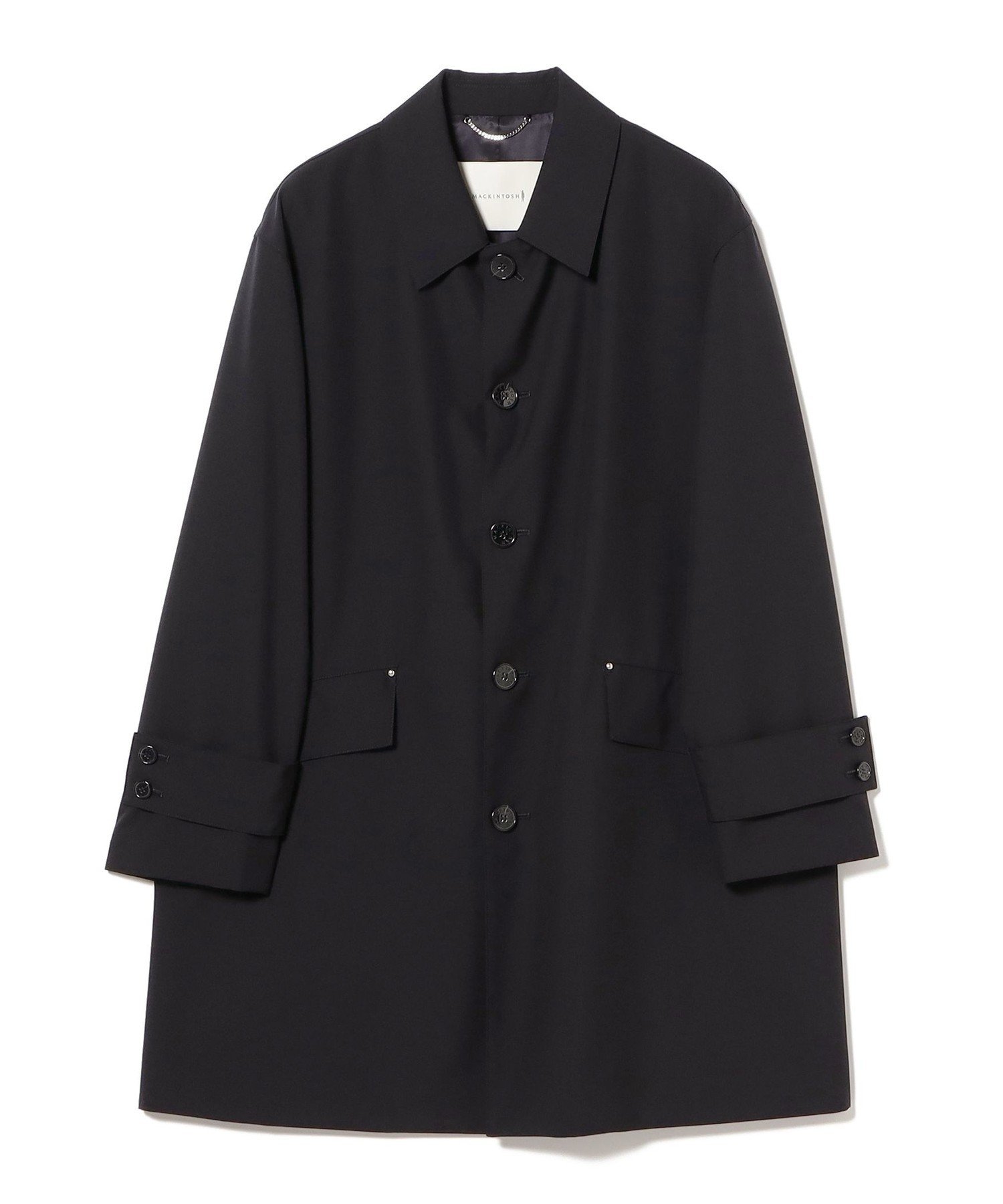 BEAMS MEN｜【別注】MACKINTOSH / HUMBIE ネイビー ウール コート