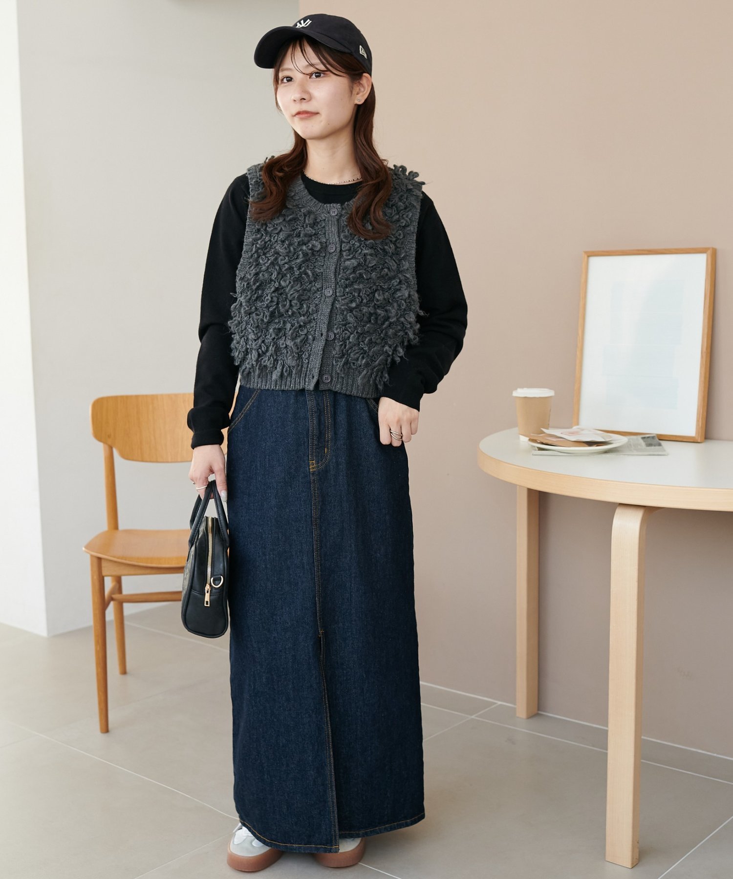 Discoat｜モチモチビスチェセットプルオーバー《WEB限定カラーあり