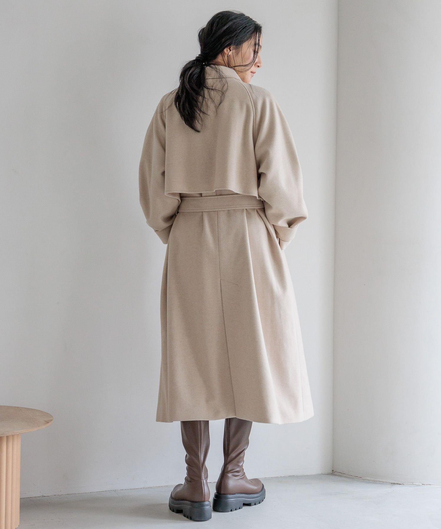 LOWRYS FARM｜ウールライクヨークコート | Rakuten Fashion(楽天