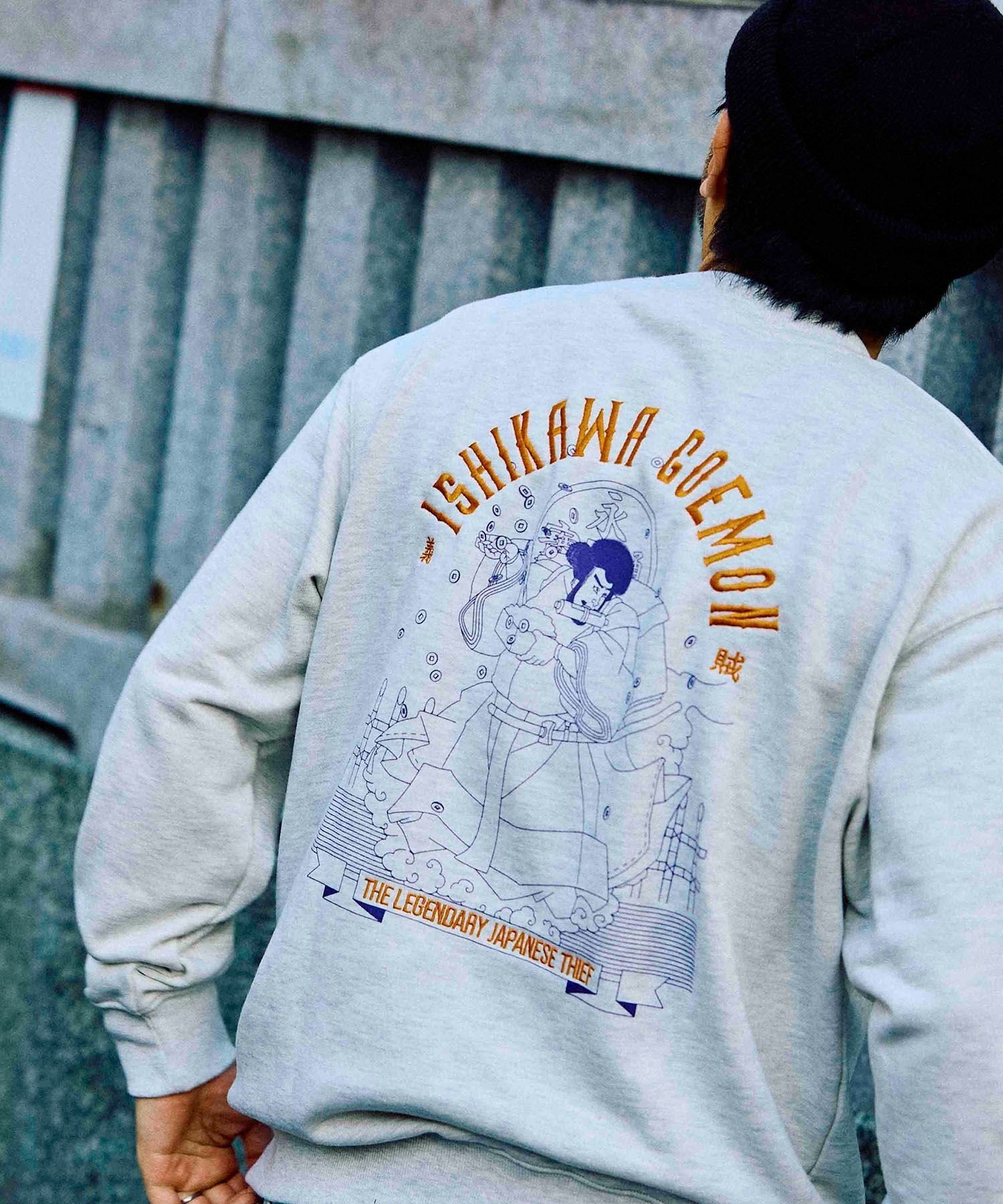 JUN STANDARD PICKS｜【和シリーズ】j.n.r.d/石川五右衛門クルーネック