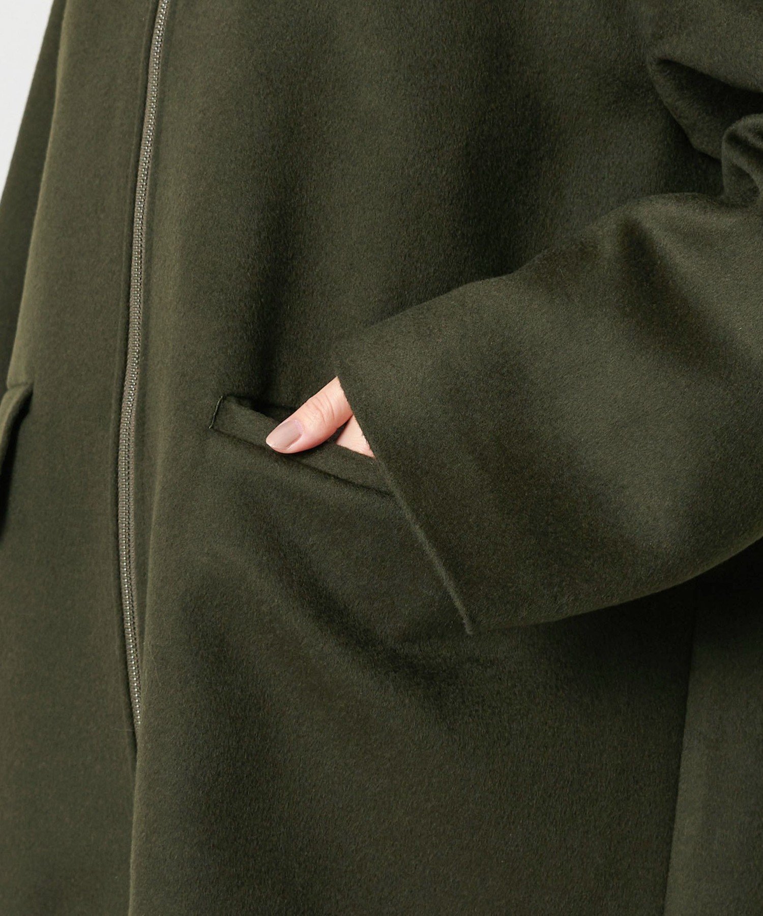 MARW UNITED ARROWSコクーン ジップ コート36 クリーニング済 MARW UNITED ARROWSコクーン ジップ コート36 クリーニング済 - メルカリ