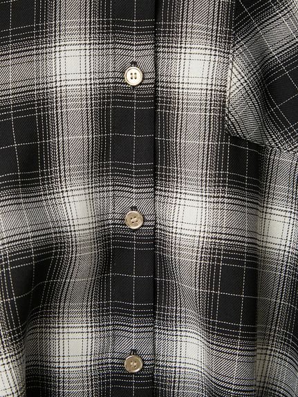 FRAY I.D｜2wayオンブレチェックシャツ | Rakuten Fashion(楽天