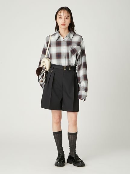 FRAY I.D｜2wayオンブレチェックシャツ | Rakuten Fashion(楽天