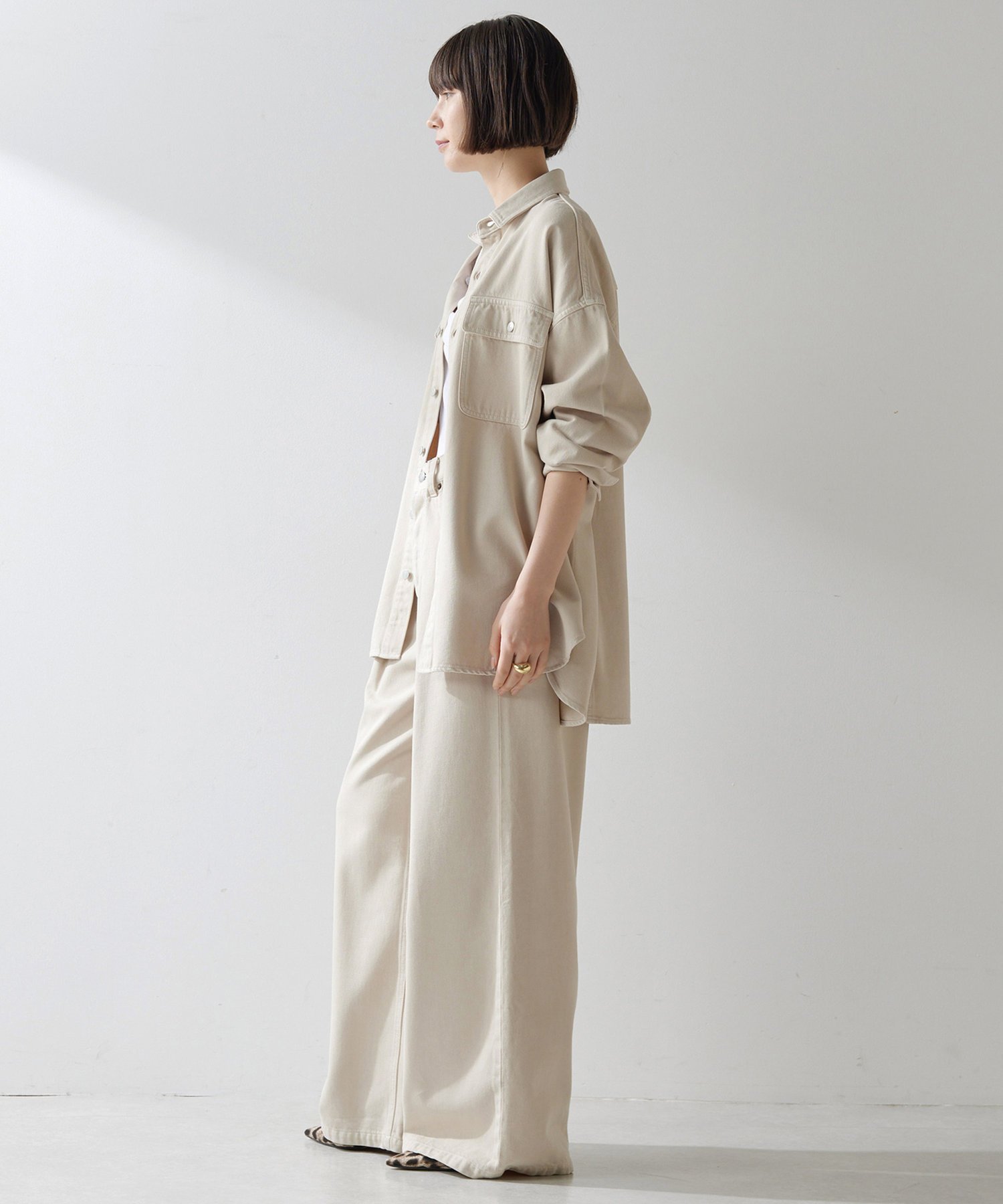 Whim Gazette｜ドロップデニムシャツ | Rakuten Fashion(楽天