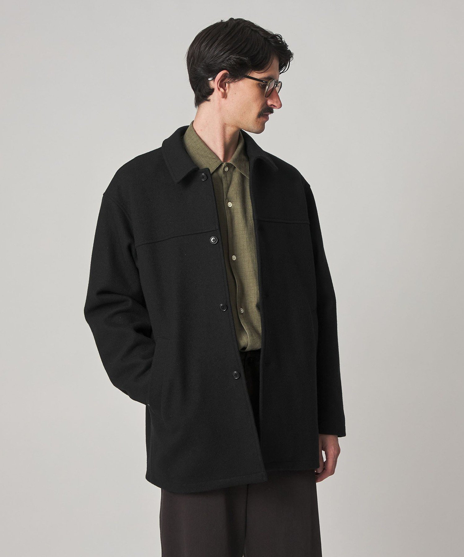 はせさと　スティーブンアラン 110S メルトン モッズコート Steven Alan（スティーブンアラン）の「＜BURK × Steven Alan＞ M-65