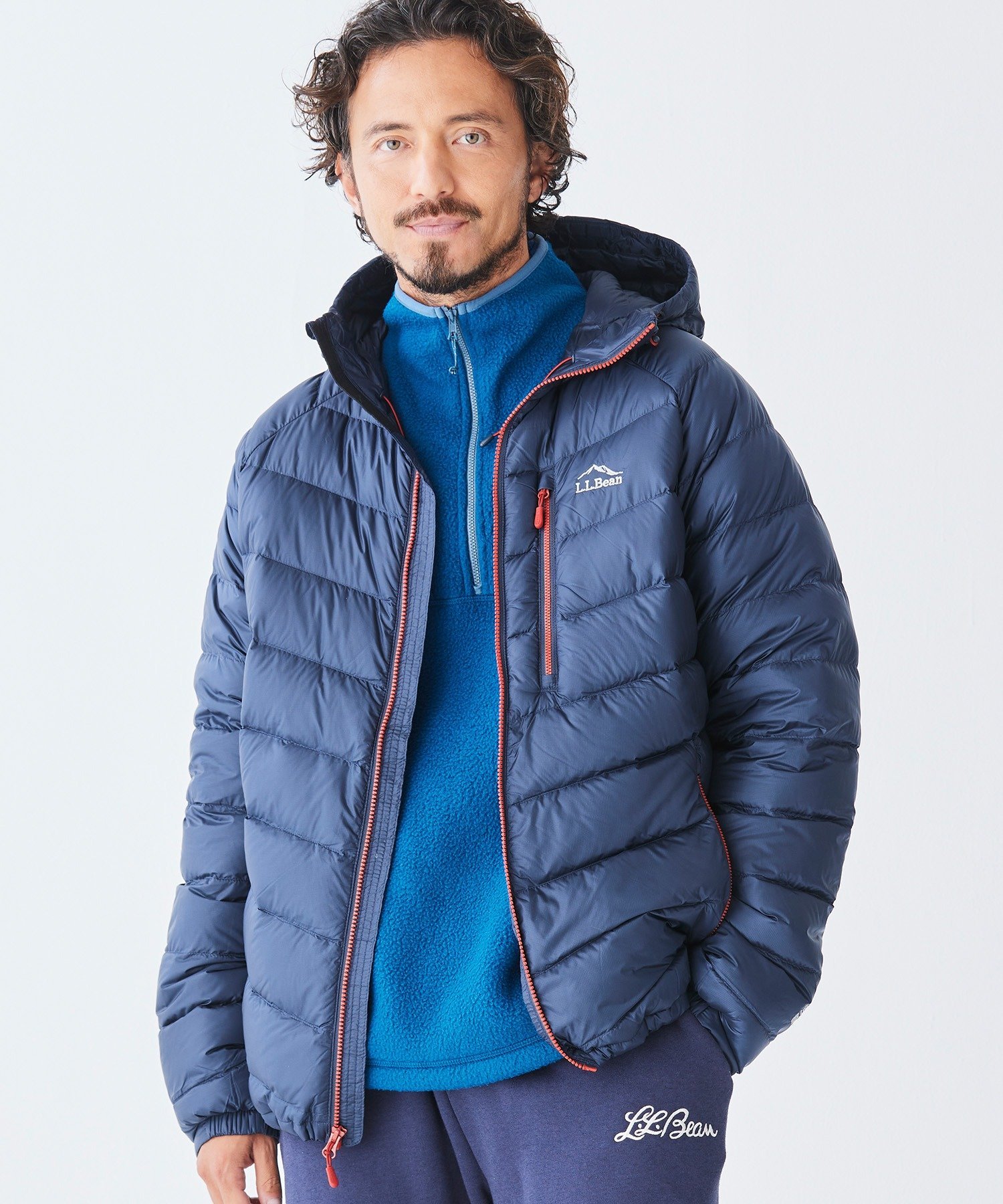 L.L.Bean｜ウルトラライト 850 ダウン・ジャケット、フード付き