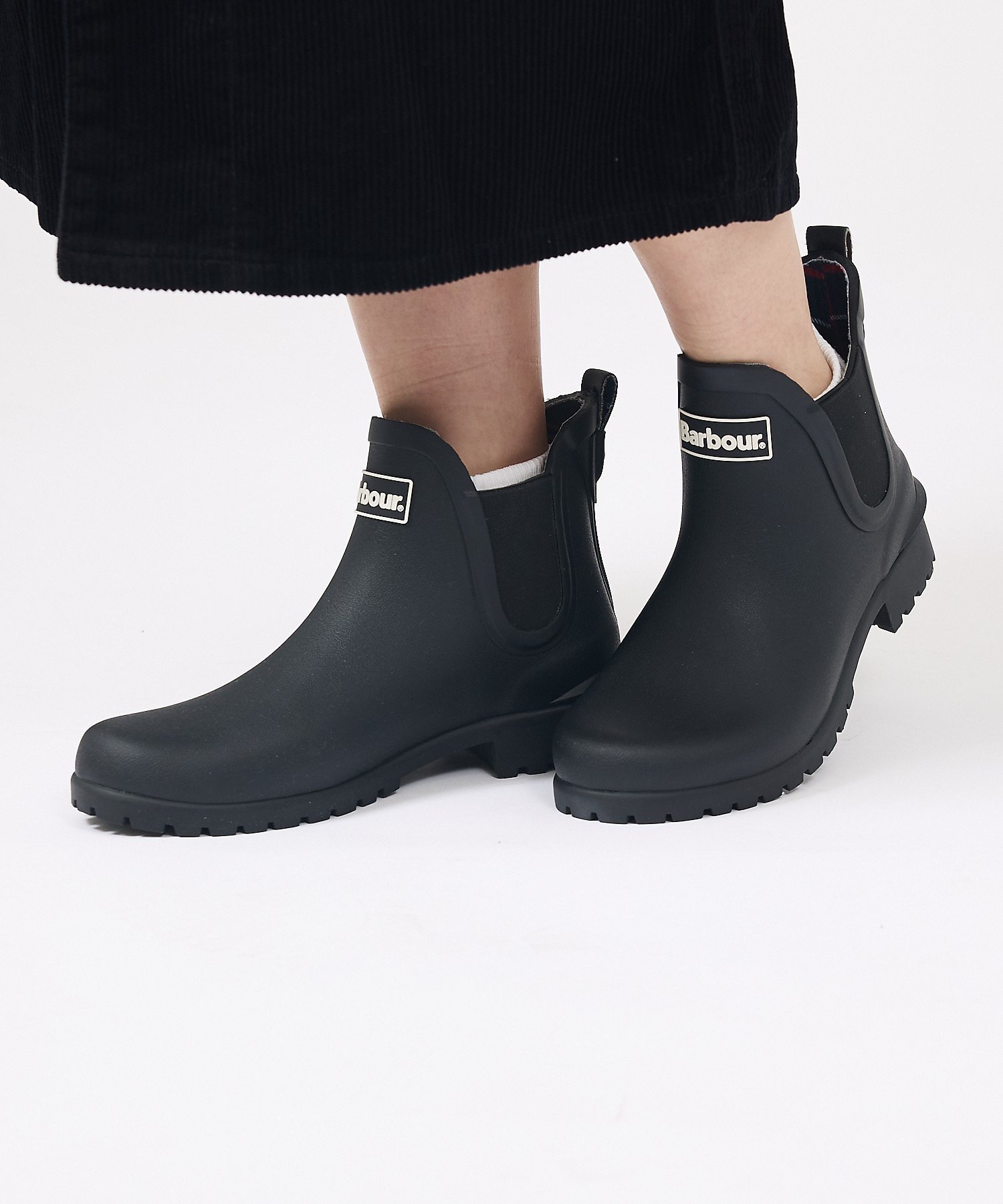 Rouge vif la cle｜【Barbour/バブアー】レインブーツショート/レイン