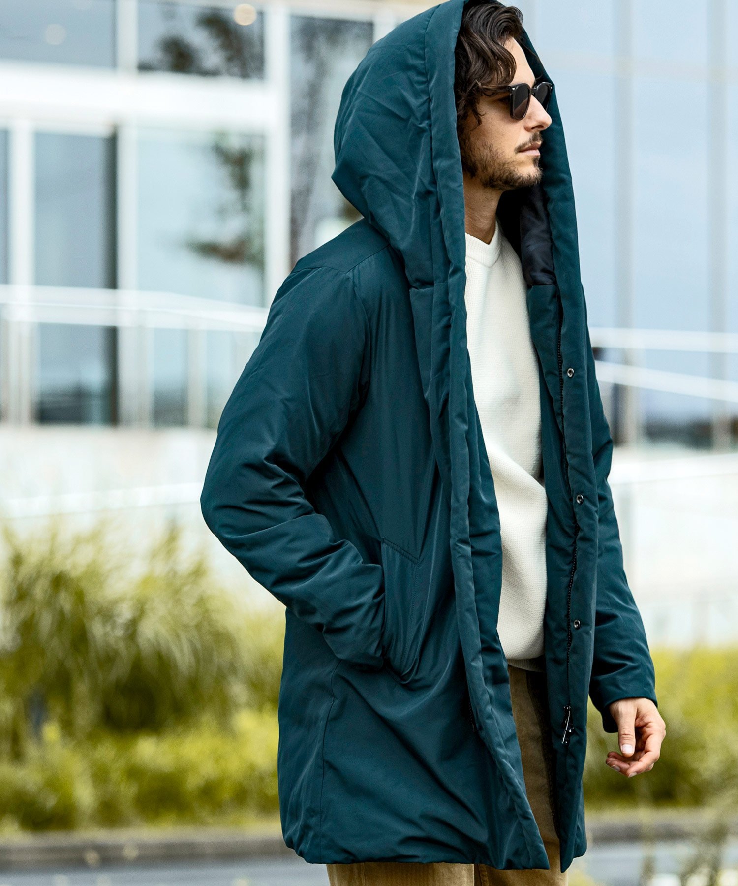 SHIFFON｜【直営店・WEB限定】 AKM Contemporary ダウンラップコート