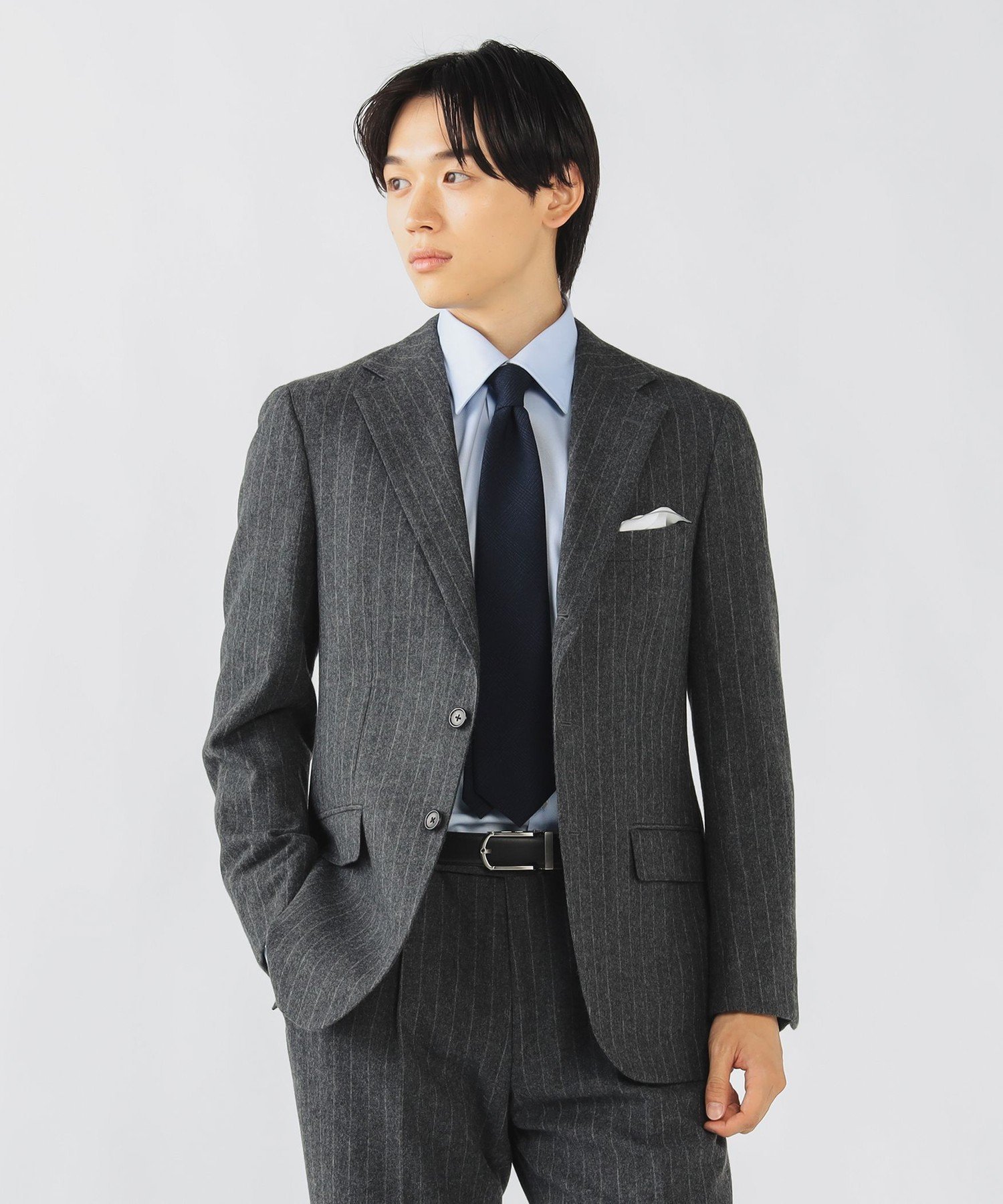 BEAMS HEART｜チョークストライプ スーツ(S~XXL・セットアイテム