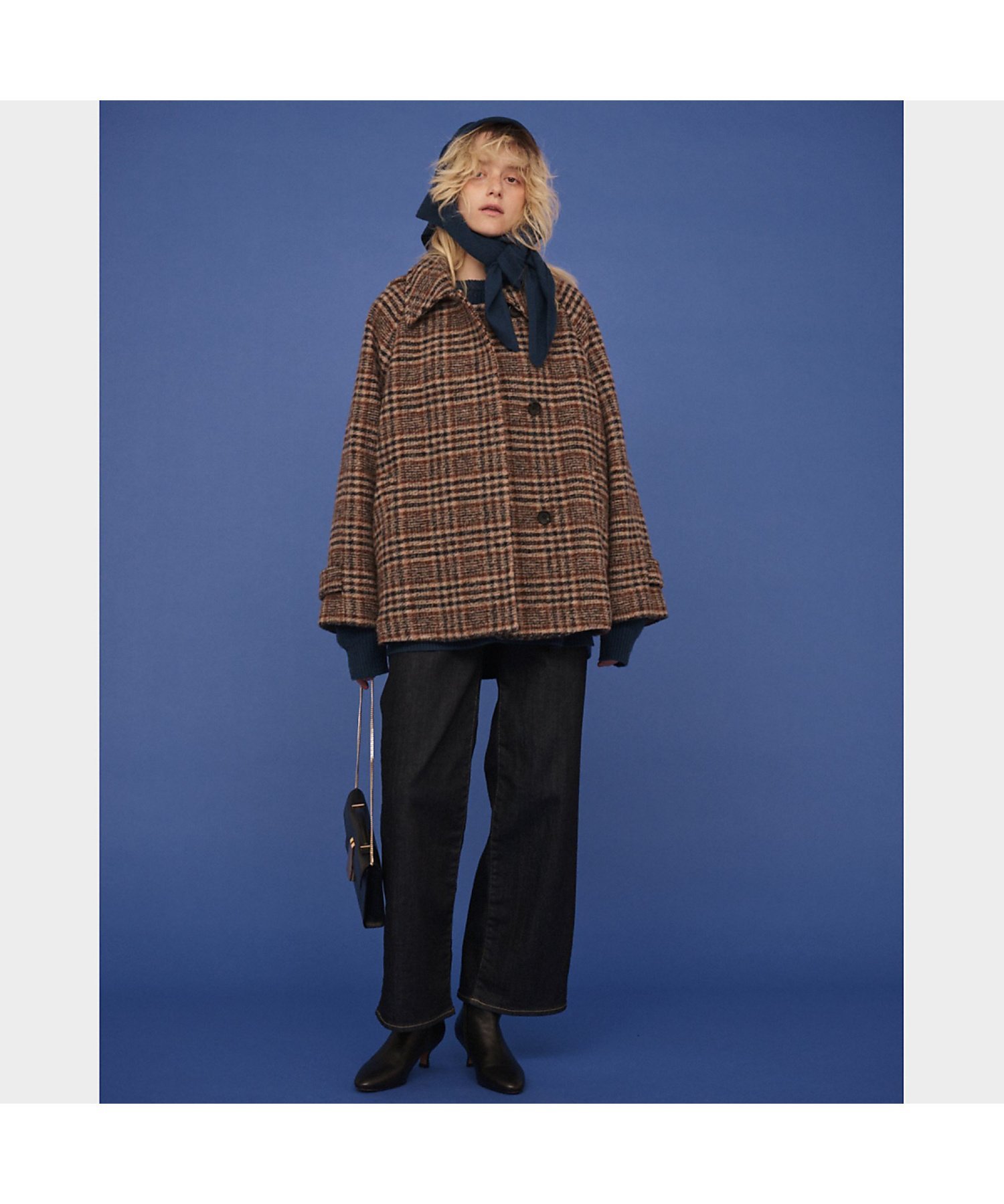 Rouge vif la cle｜【2サイズ展開】ウール混ショート丈スライバー