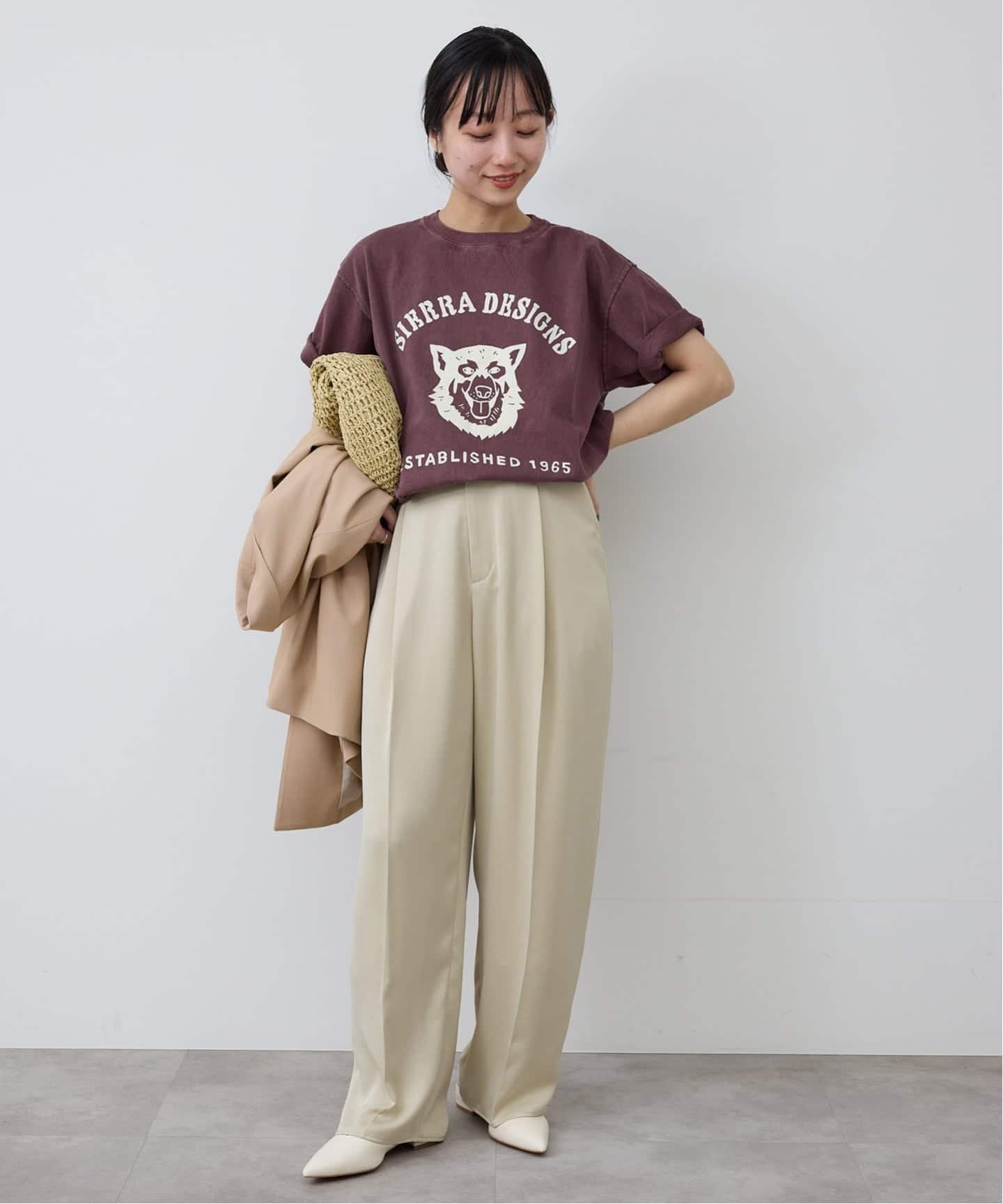 SLOBE IENA｜《追加予約》SLOBE レザーフラットシューズ | Rakuten