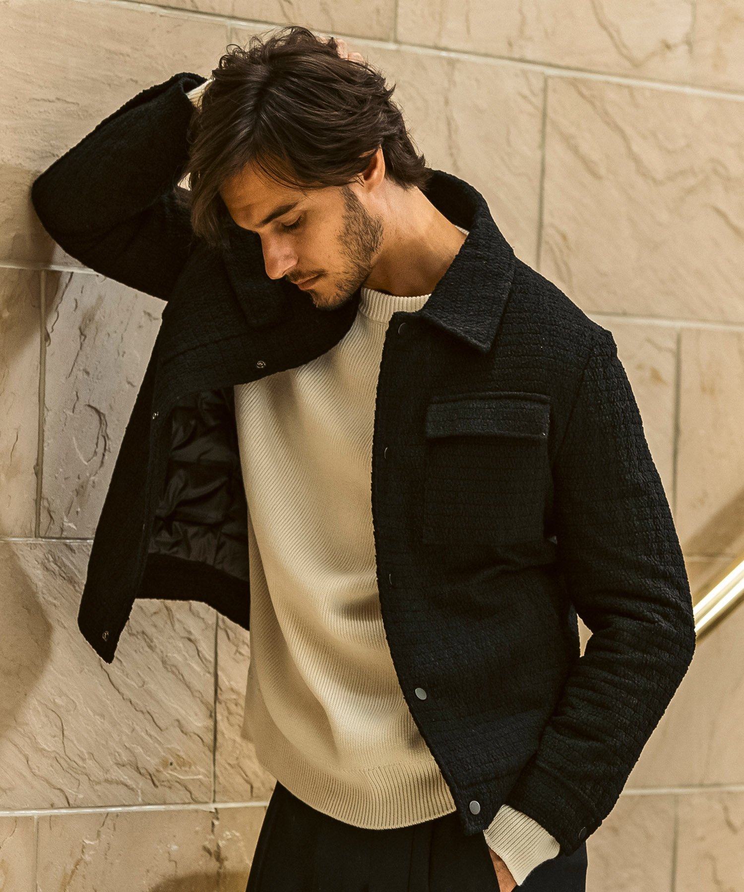 SHIFFON｜AKM Contemporary ワッフルダウンジャケット | Rakuten