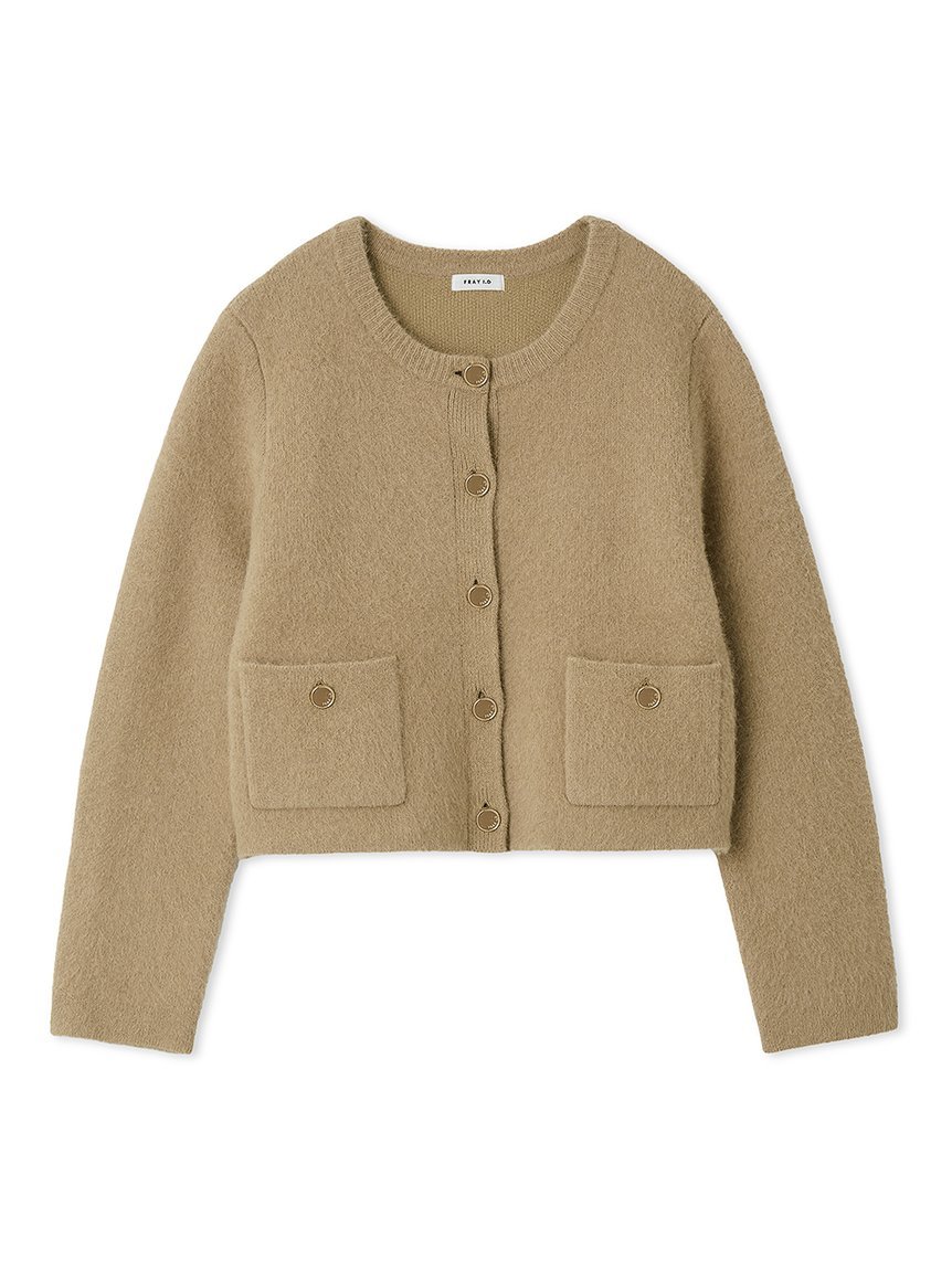 FRAY I.D｜【WEB限定カラー】フォックスウールニットジャケット