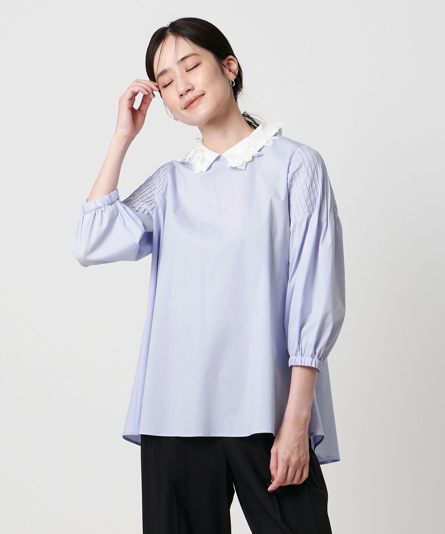 UNITED ARROWS｜2WAYカラー ブラウス-ウォッシャブル- | Rakuten