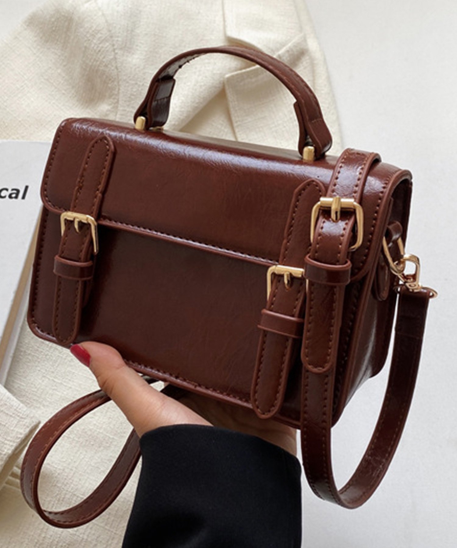 Amulet｜【Dewlily】ミニサッチェルショルダーバッグ | Rakuten