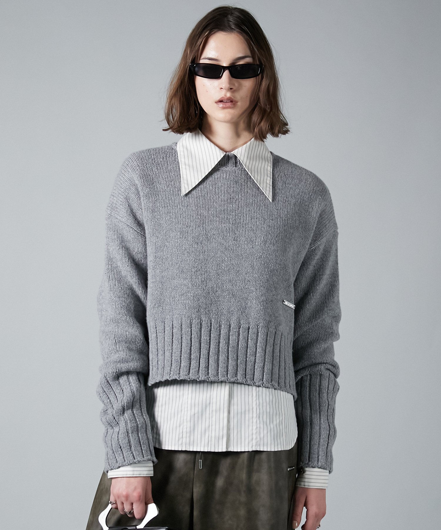 PRANK PROJECT｜メリノウールショートニット/Merino Wool Short Knit