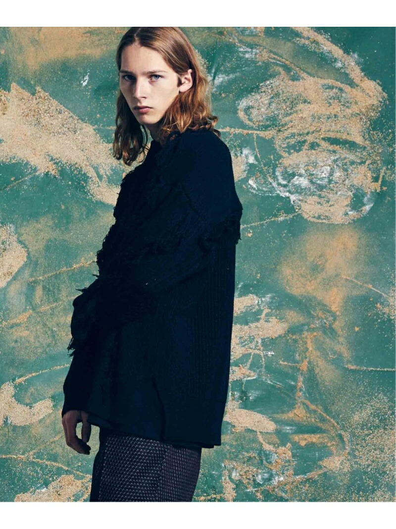 楽天市場】MAISON SPECIAL フリンジケーブルプライムオーバーVネック