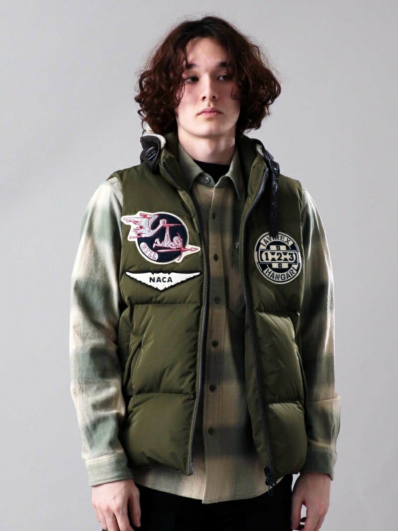 楽天市場】【SALE／42%OFF】AVIREX ストーム フーディ ベスト/STORM