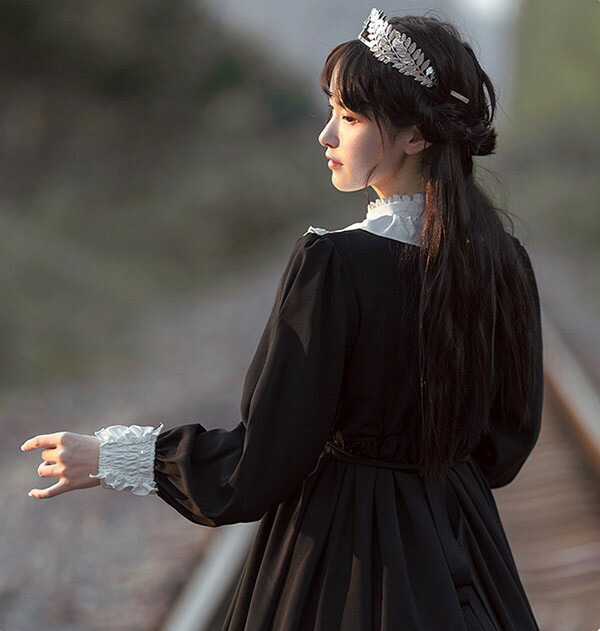 楽天市場】ロリータ ゴシック ゴスロリ ワンピース Aライン Lolita