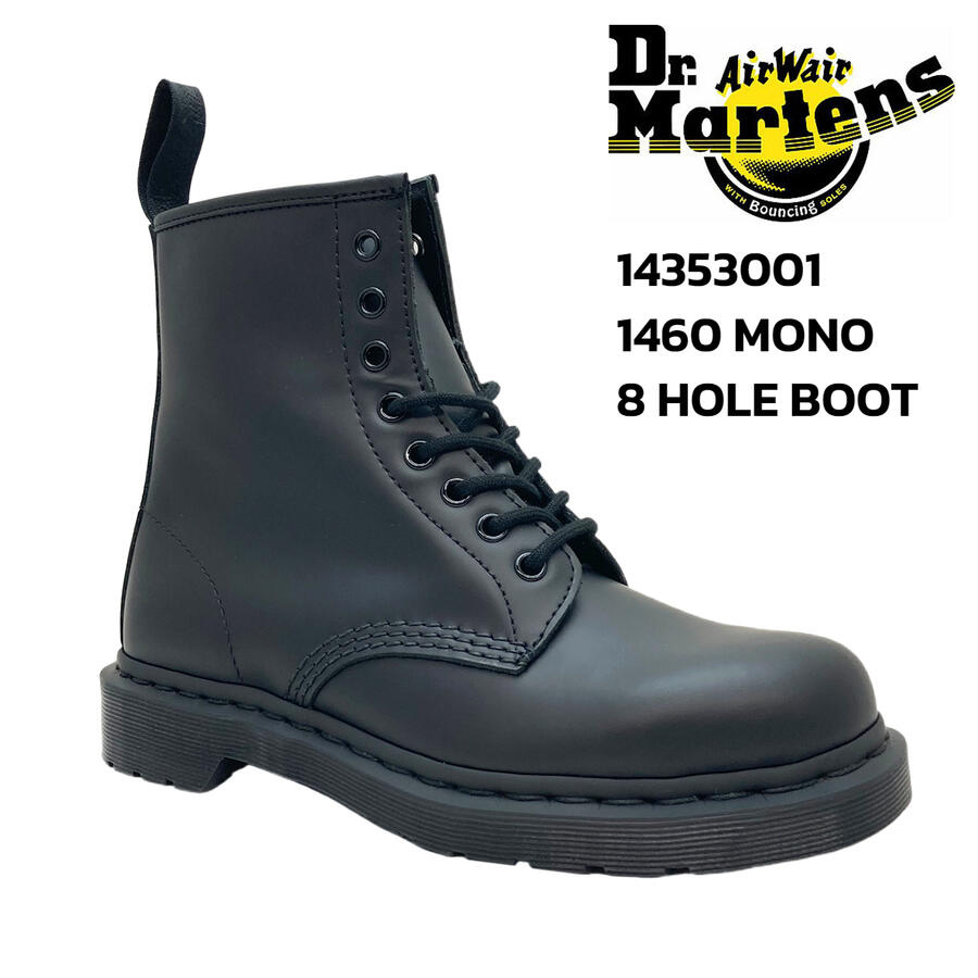 ドクターマーチン CORE 1460 MONO 8 EYELET BOOT Black 14353001