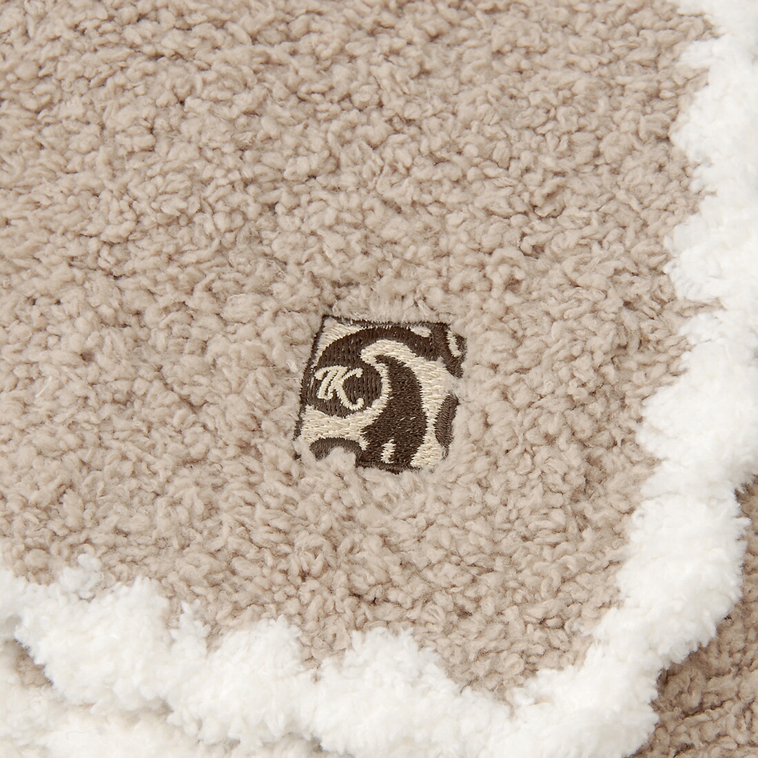 楽天市場】カシウェア kashwere ベビーブランケット テディ×クリーム