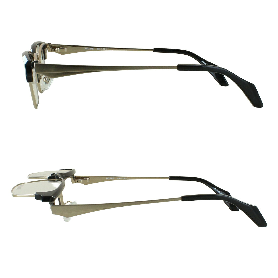 楽天市場】度付きメガネ 跳ね上げ 日本製 メンズ 度付き 度あり メガネ