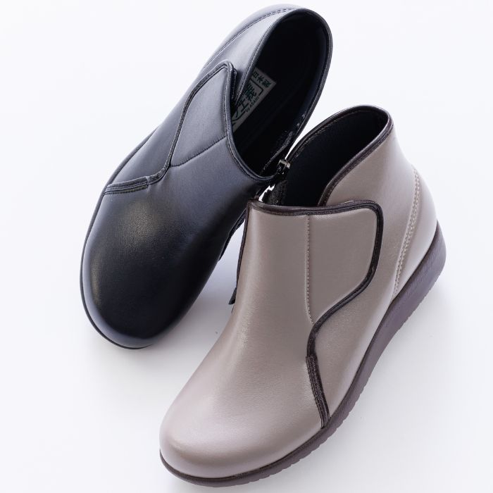 楽天市場】快歩主義L175 ブーツ レディース シニア ショート 歩き