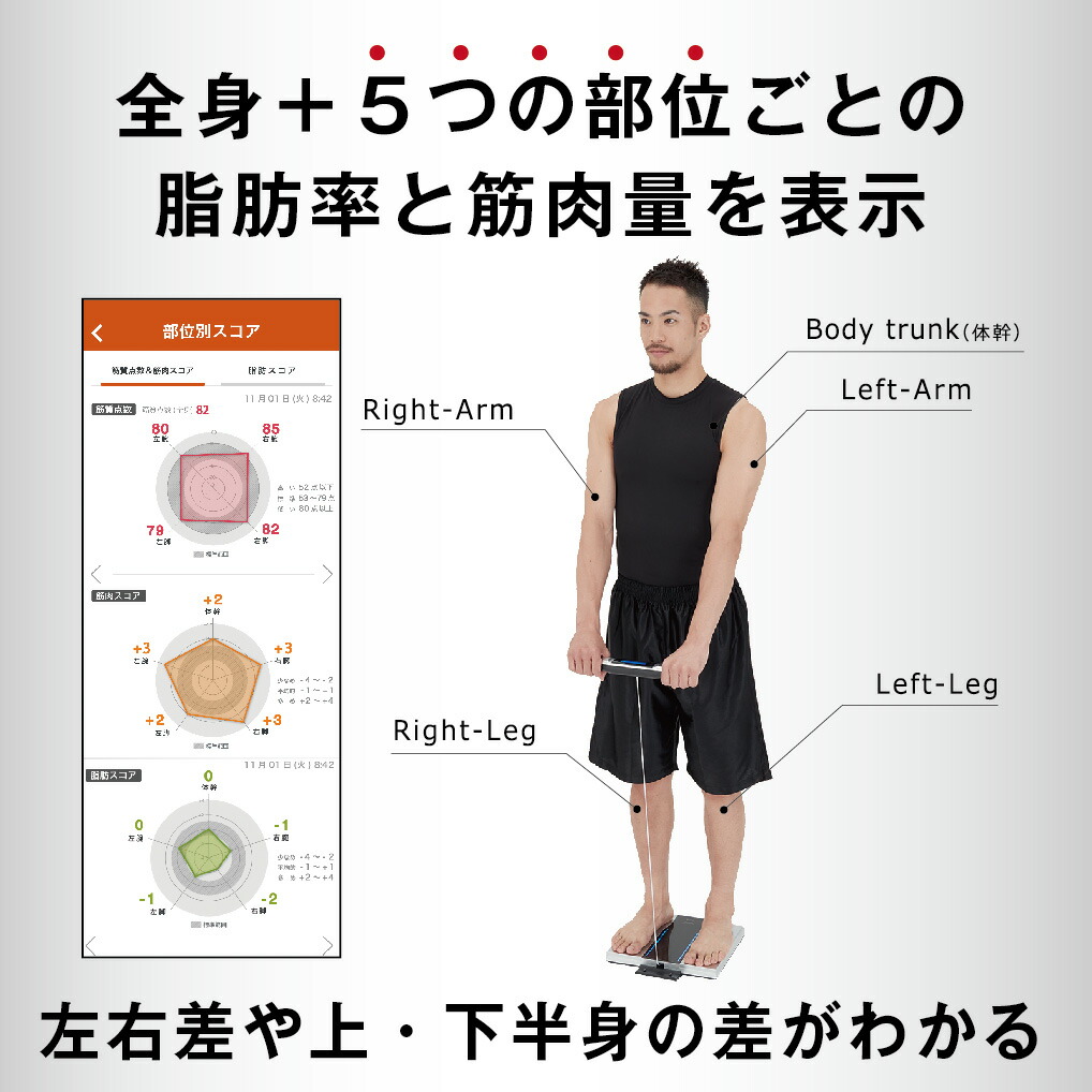 タニタ デュアルタイプ 体組成計 体重計 スマホ連動 RD-800-BKブラック