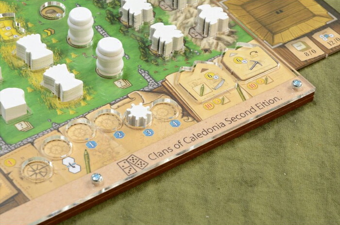 楽天市場】クランズオブカレドニア【第2版】 オリジナルオーバーレイ 2