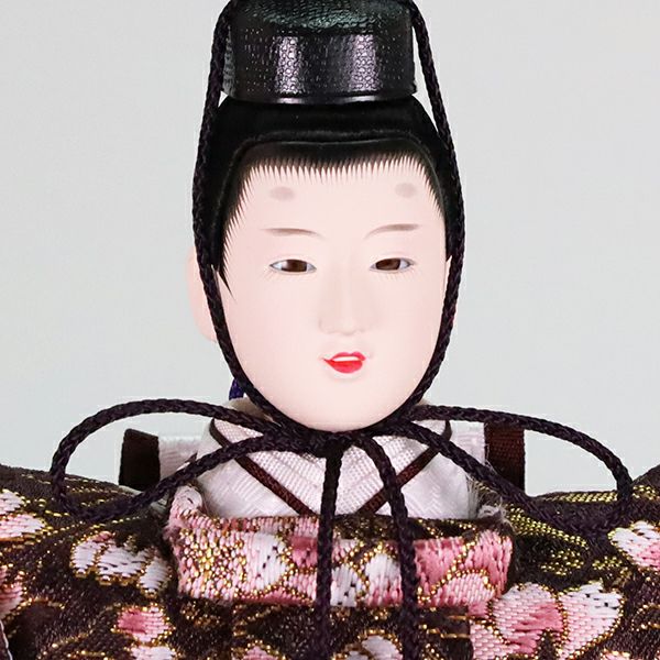 楽天市場】送料無料東玉作 雛人形 衣装着親王 ガラスケース飾り 【春緋