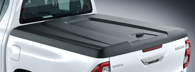 楽天市場】『ハイラックス』 純正 GUN125 GR PARTS ハードトノカバー