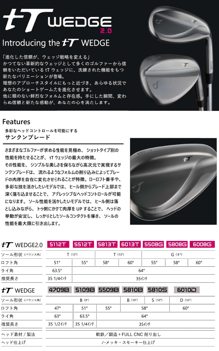 美品 jucie Ttウェッジ ノーメッキ 51.55.603本 モーダス115 楽天市場