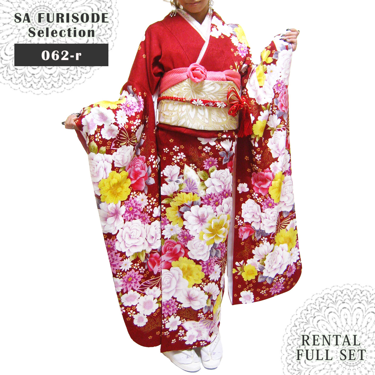 楽天市場】【2027年成人式 1月 予約受付中】【レンタル】振袖 27点