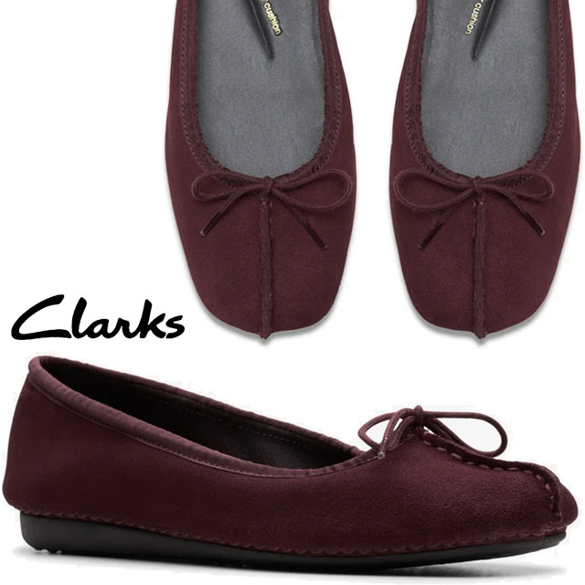 楽天市場】クラークス レディース バレエシューズ フレックルアイス