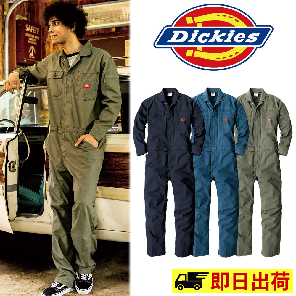 楽天市場】【ネイビー・オリーブのM-4Lは即納】D-736 Dickies