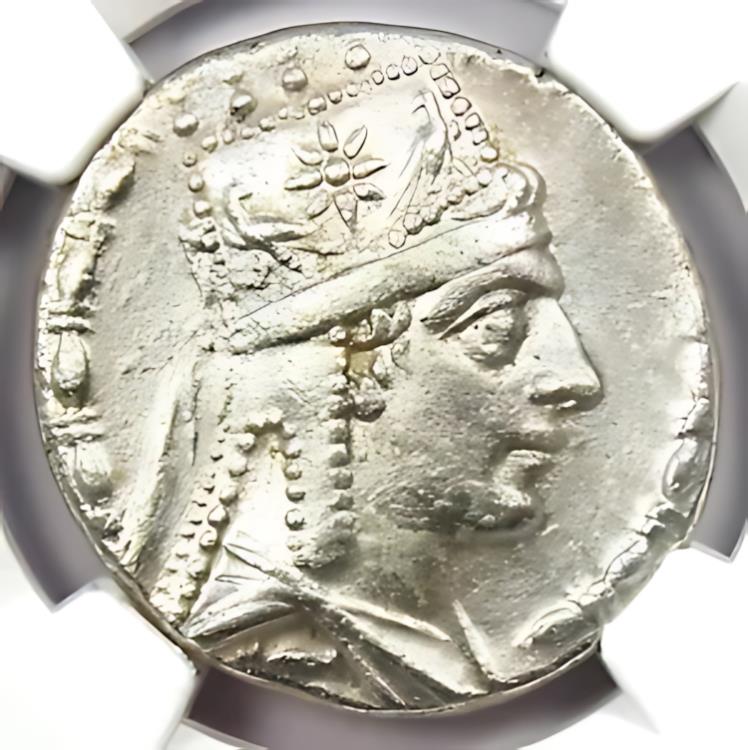 楽天市場】ティグラネス 2 世 AR テトラドラクマ アルメニア王銀貨