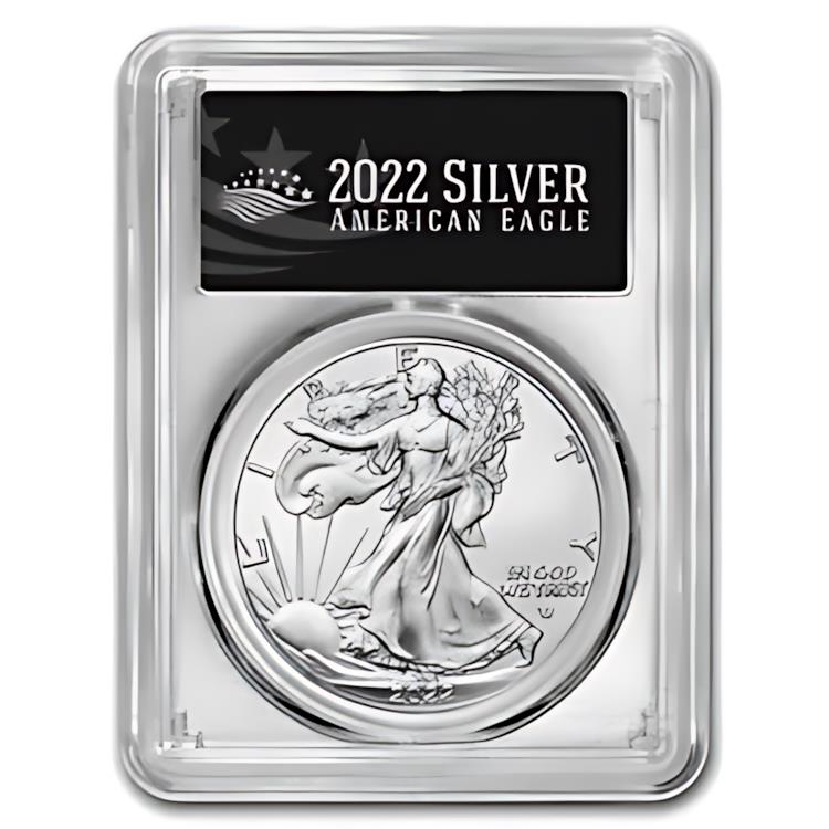 楽天市場】2022-(W) アメリカン シルバー イーグル MS-70 PCGS (FDI