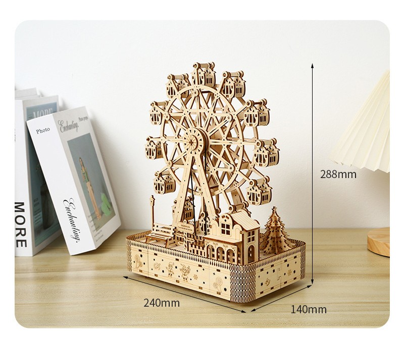 楽天市場】【クーポン利用で10%OFF】送料無料 3D 木製パズル 音楽観覧