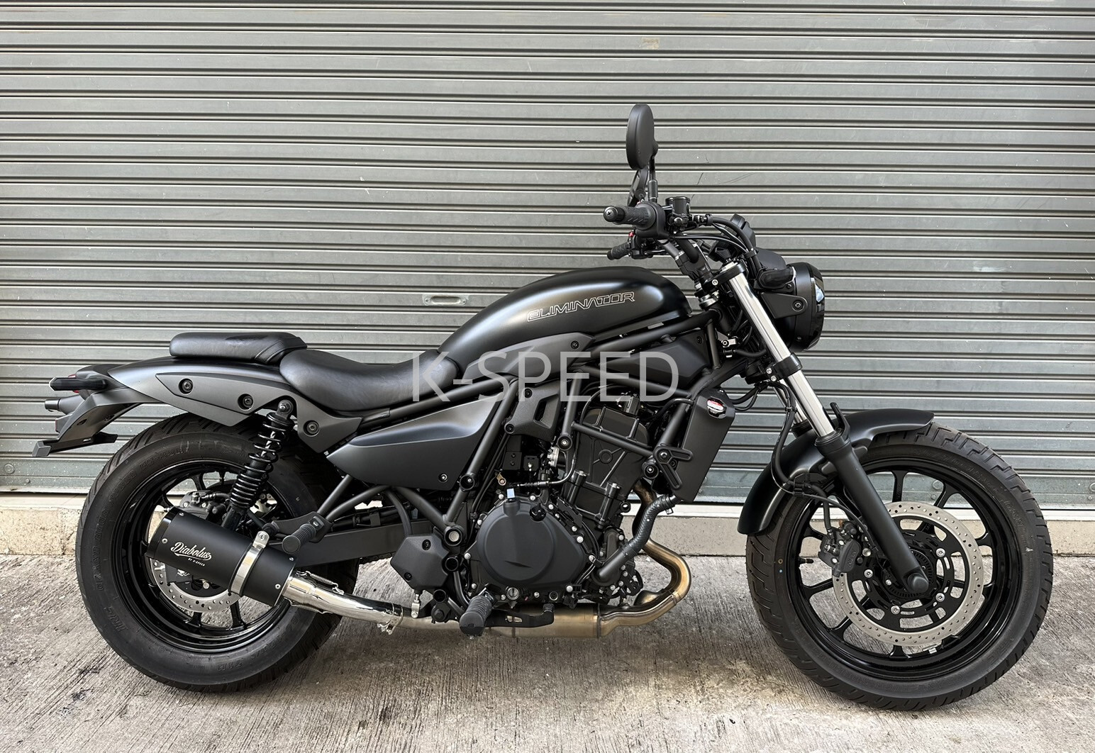 楽天市場】K-SPEED Diablo KE00 スリップオンマフラー for Eliminator