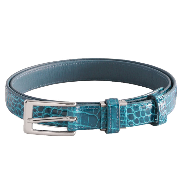 楽天市場】日本製 レディース ベルト クロコダイル 20mm 幅 ピンタイプ