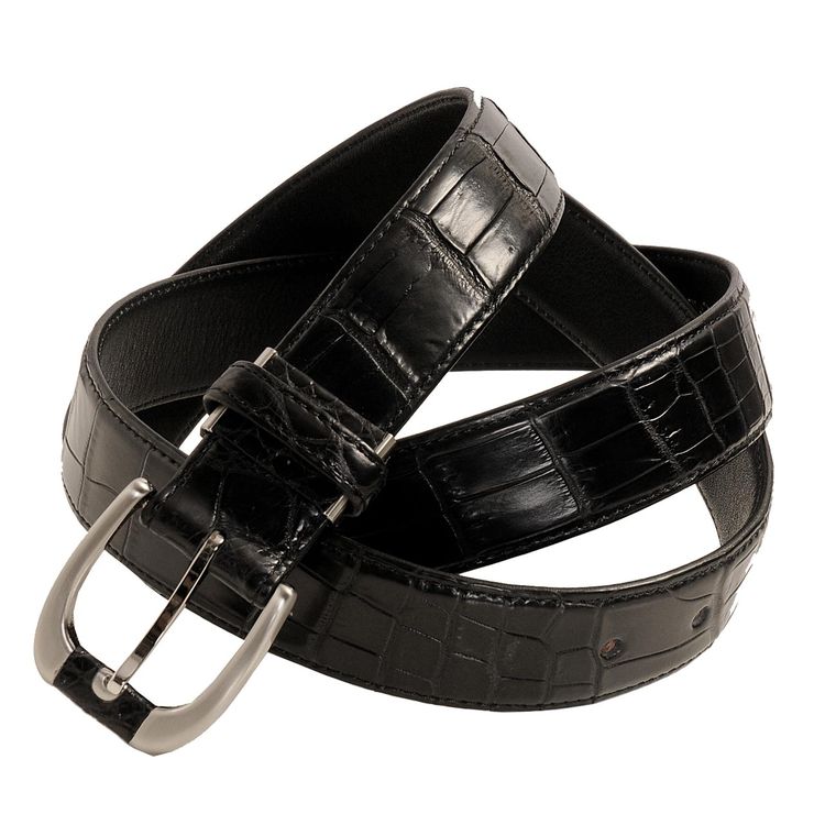 楽天市場】クロコダイル ベルト マット加工 30mm メンズ メンズベルト