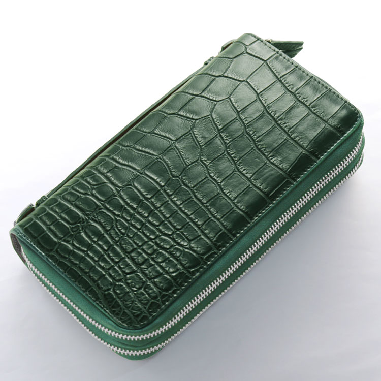楽天市場】クロコダイル オーガナイザー クラッチバッグ ダブル