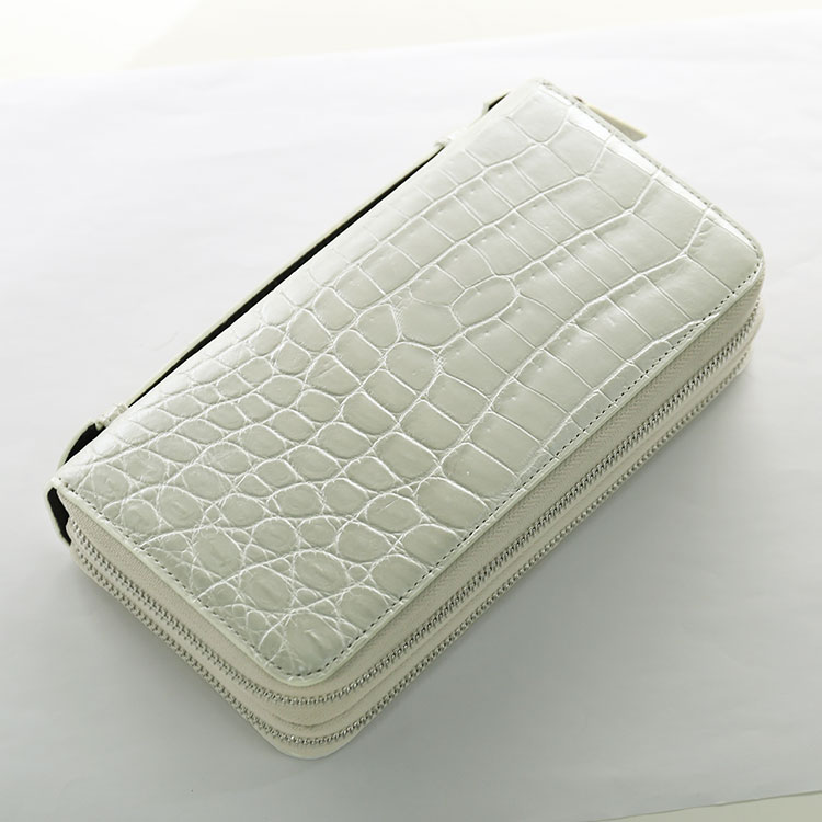 楽天市場】クロコダイル オーガナイザー クラッチバッグ ダブル