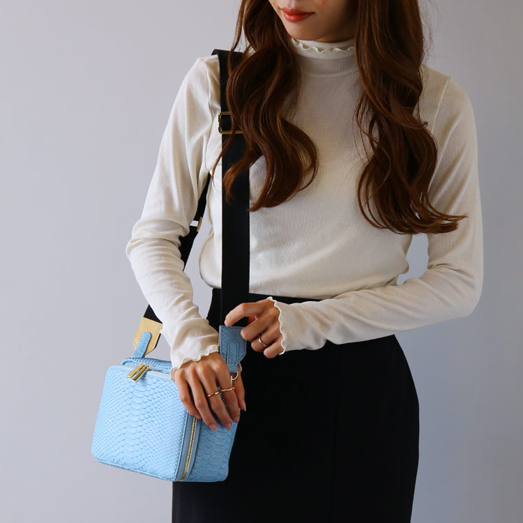 楽天市場】パイソン ショルダーバッグ 【3種類のストラップ付き】3way