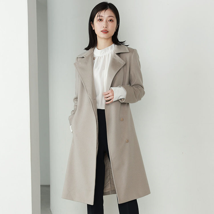 楽天市場】【10%offクーポン】カシミヤ コート レディース カシミヤ100