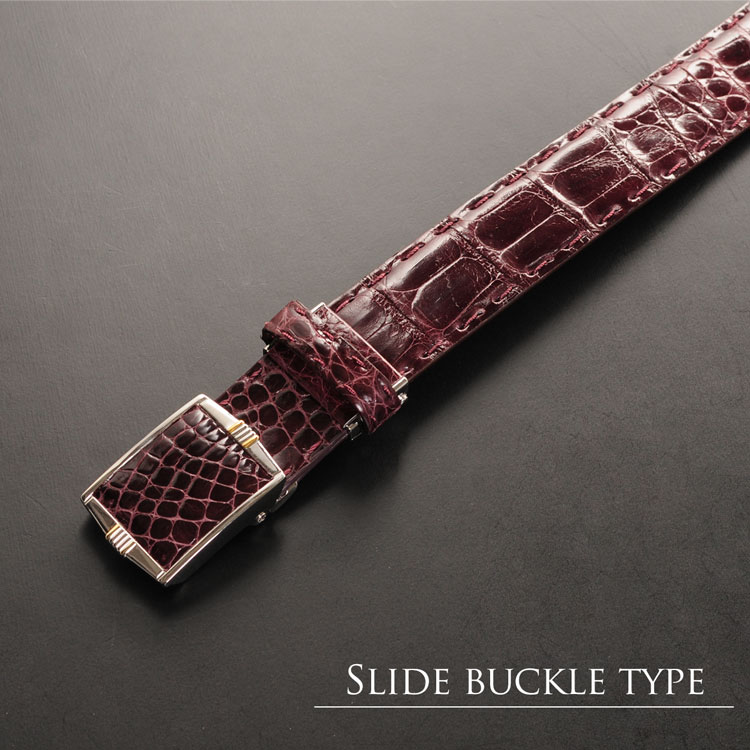 楽天市場】クロコダイル ベルト シャイニング 35mm 日本製 ハンド