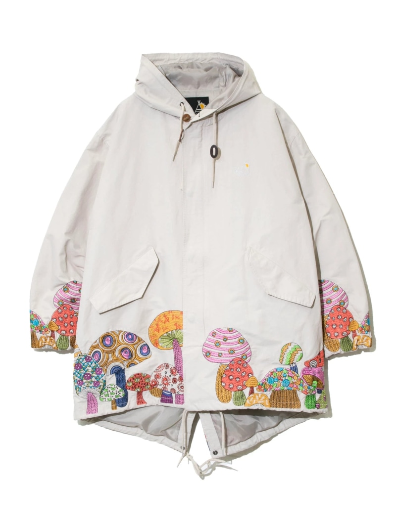 楽天市場】GO SLOW CARAVAN/(M)コットンナイロンパネル刺繍モッズ