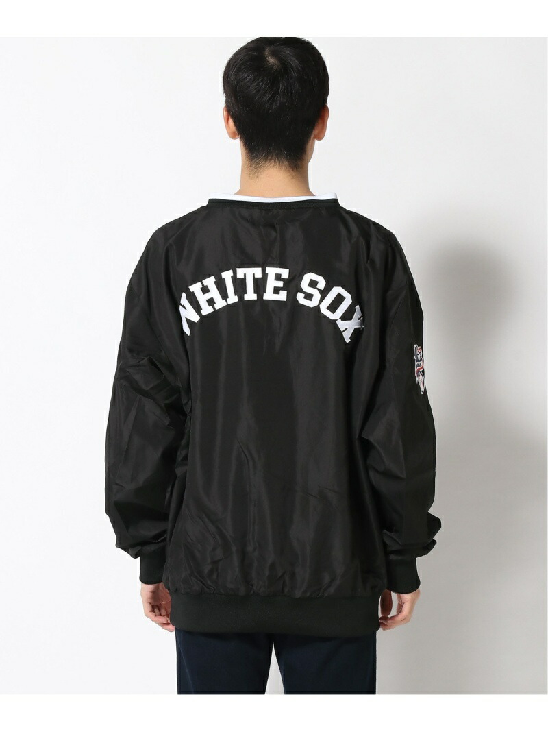 楽天市場】(M)FANATICS/MLB-メッシュナイロンVネックJK Fanatics