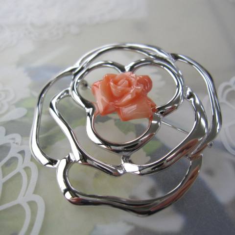 ピンク 珊瑚 ブローチ」の人気商品一覧 | 安い商品を通販サイトから