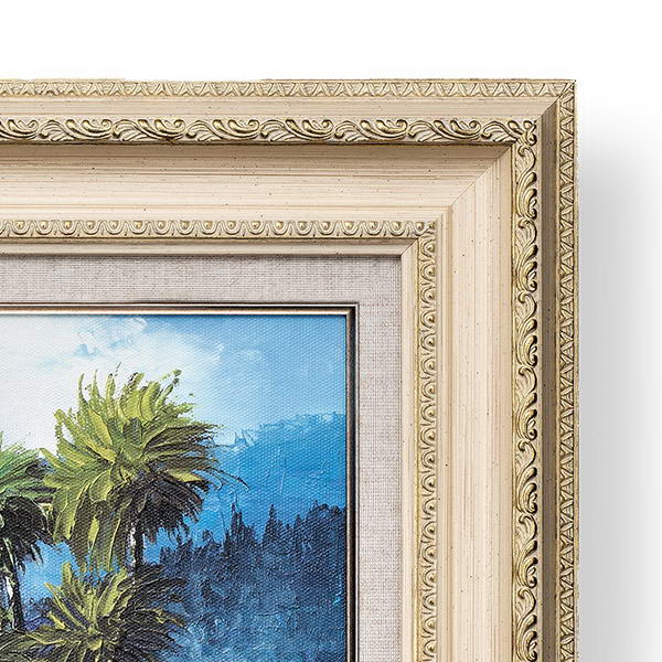 楽天市場】絵画 風景画 油絵 肉筆油彩画 地中海への道 王群作 風水